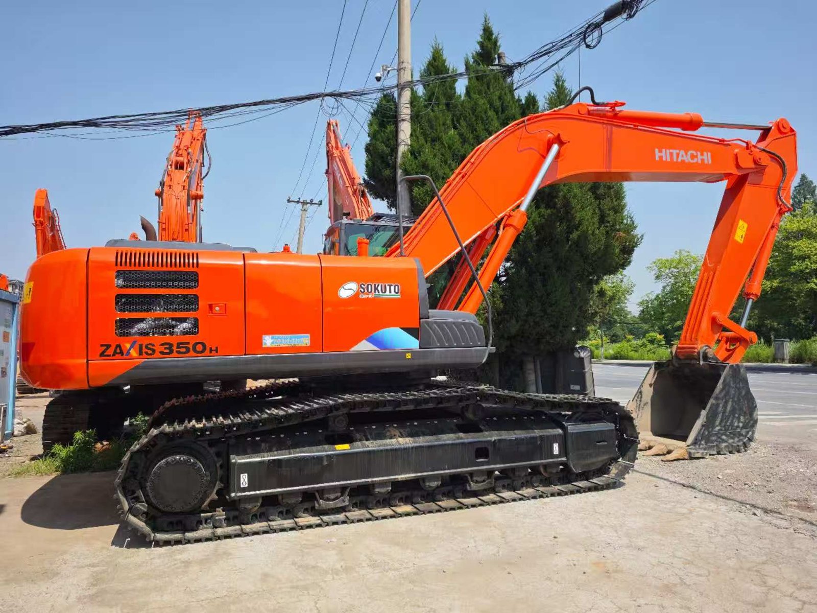 Used Hitachi ZX350-5G Excavator
