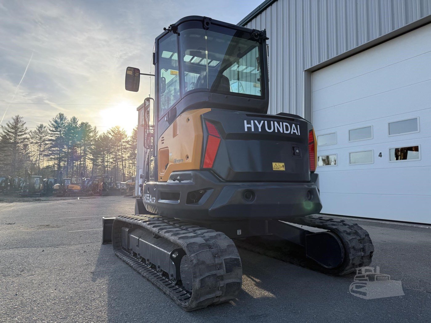 New Hyundai HX55ACR Mini Excavator gallery view 2