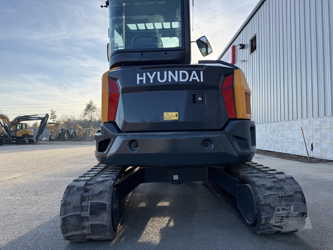 New Hyundai HX55ACR Mini Excavator gallery view 3