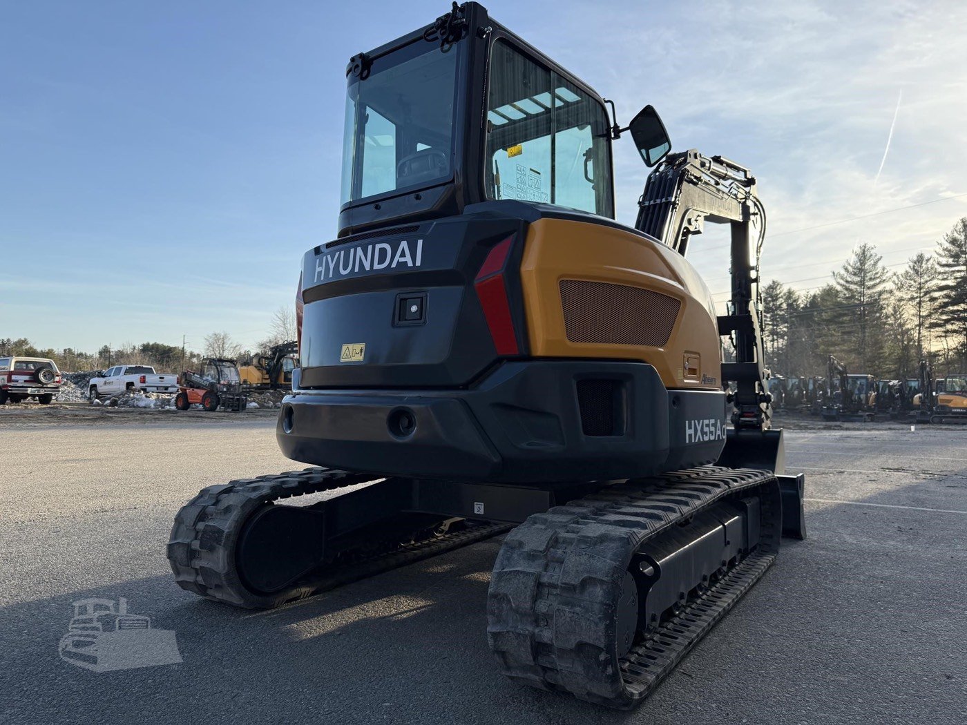 New Hyundai HX55ACR Mini Excavator gallery view 4