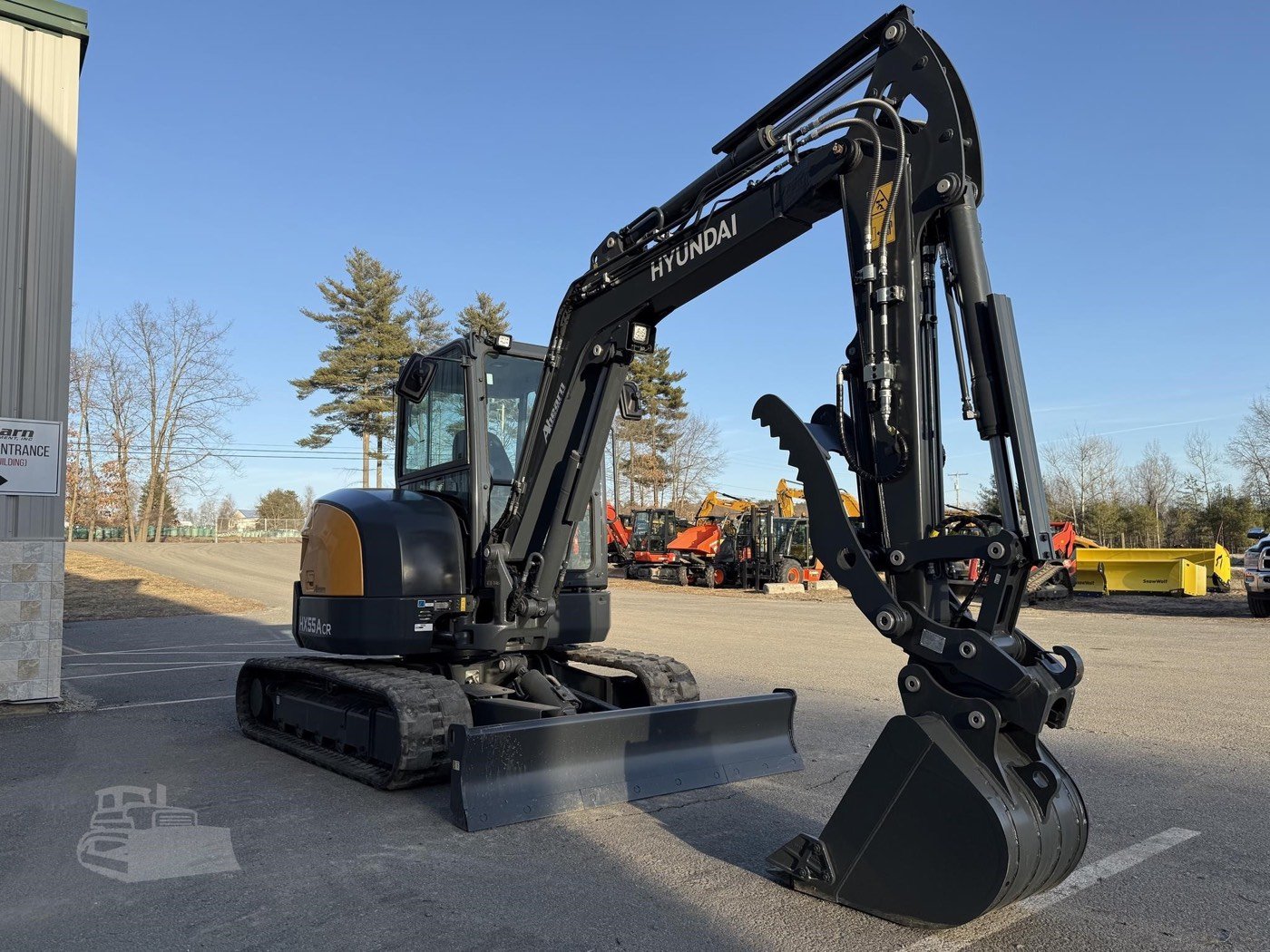 New Hyundai HX55ACR Mini Excavator gallery view 5