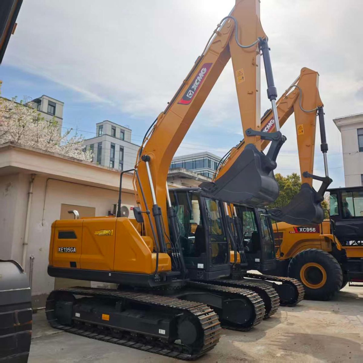 New XCMG XE135GA Tracked Excavator