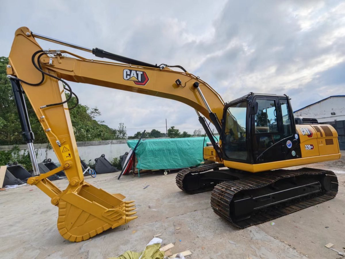 Used Caterpillar CAT 320GX-tracked-excavator photo 3
