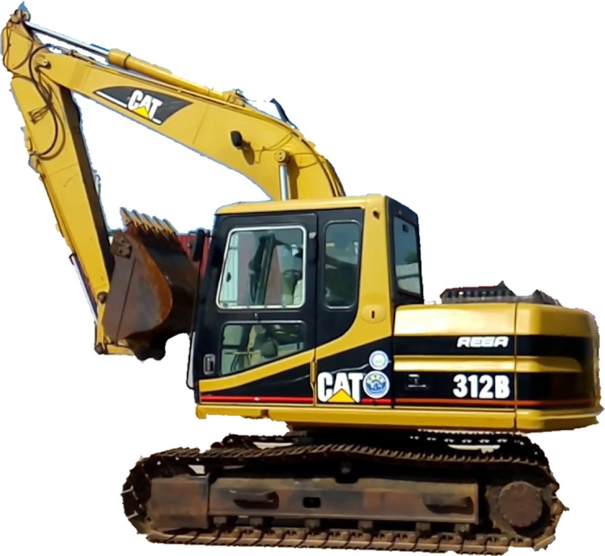 Used Caterpillar 312B Tracked Excavator