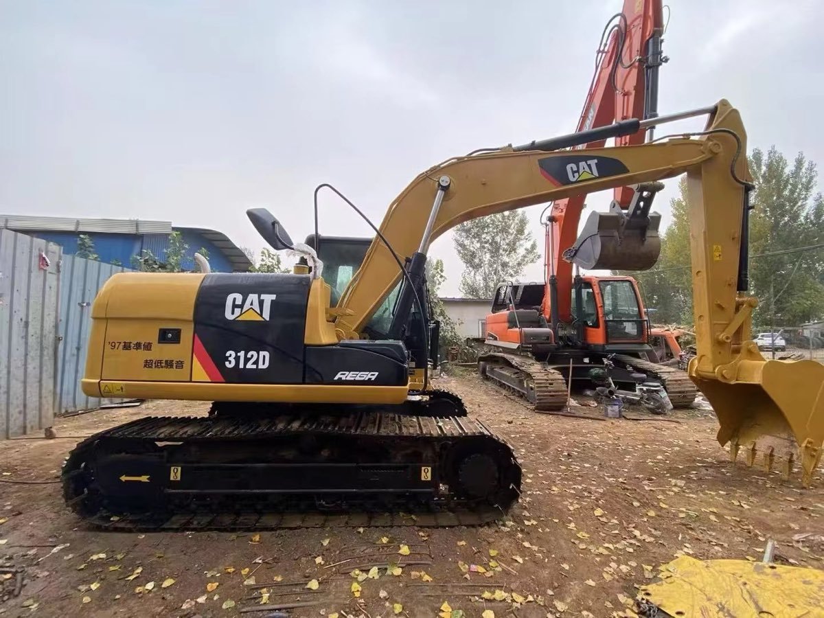 Used Caterpillar Stock 312 Tracked Excavator photo 4