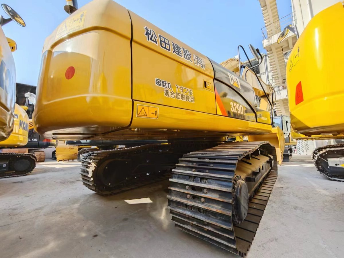Used Caterpillar Stock 329 Tracked Excavator photo 4