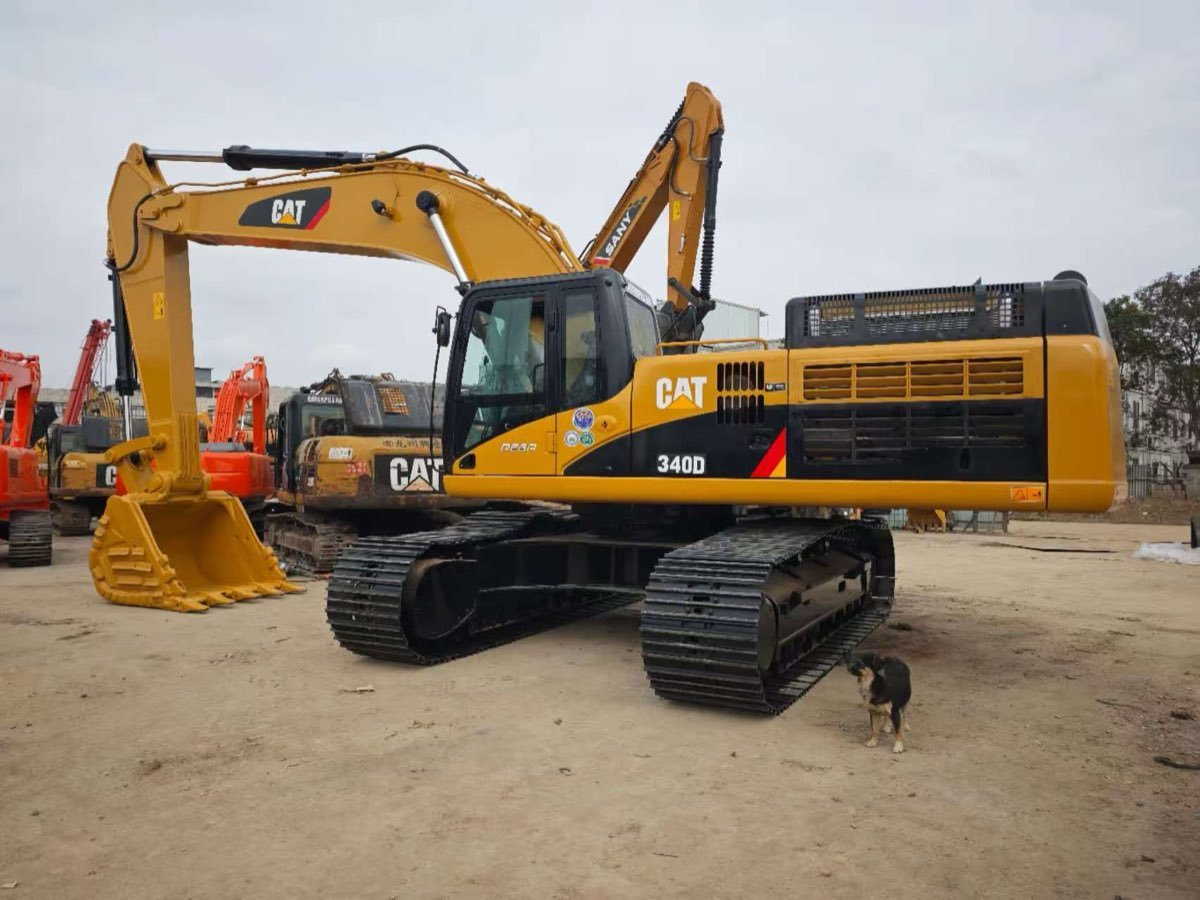 Used Caterpillar Stock 340 Tracked Excavator photo 2