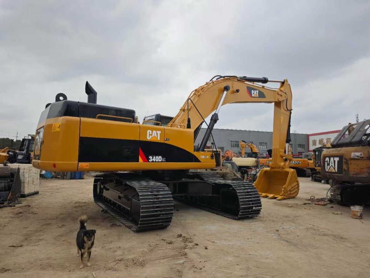 Used Caterpillar Stock 340 Tracked Excavator photo 3