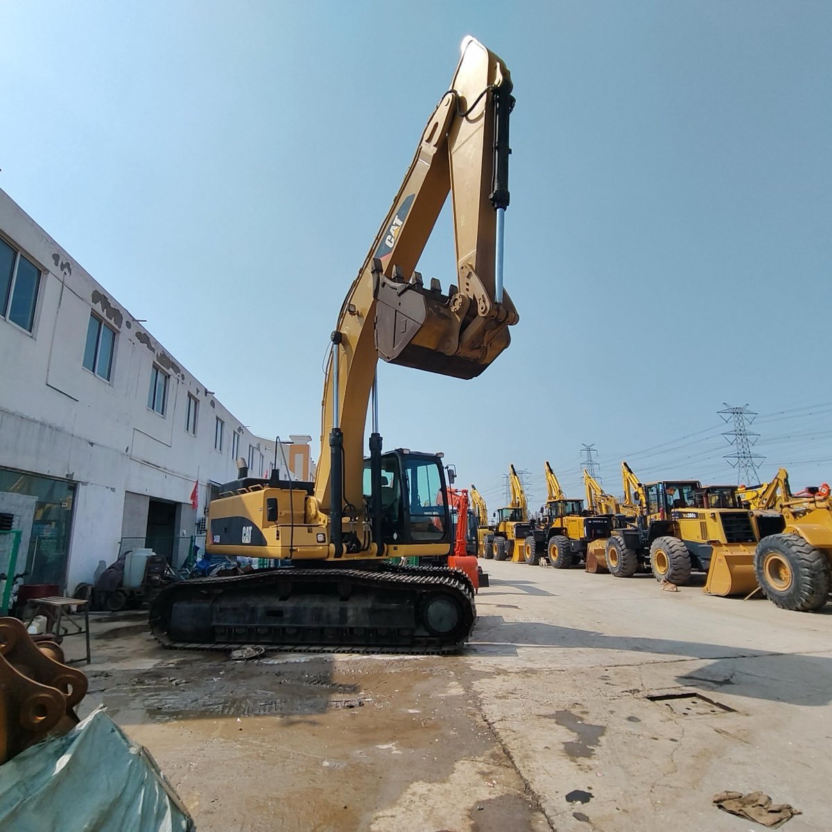 Used Caterpillar 345D Tracked Excavator