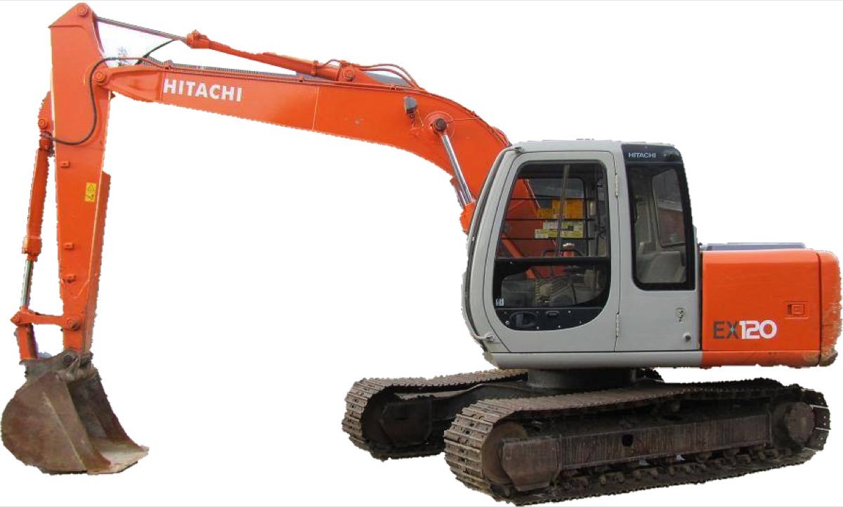 Used Hitachi EX120-5 Tracked Excavator