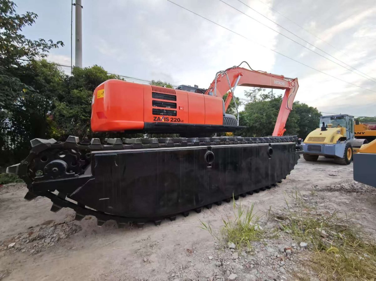 Used Hitachi Stock 01 Tracked Excavator photo 2