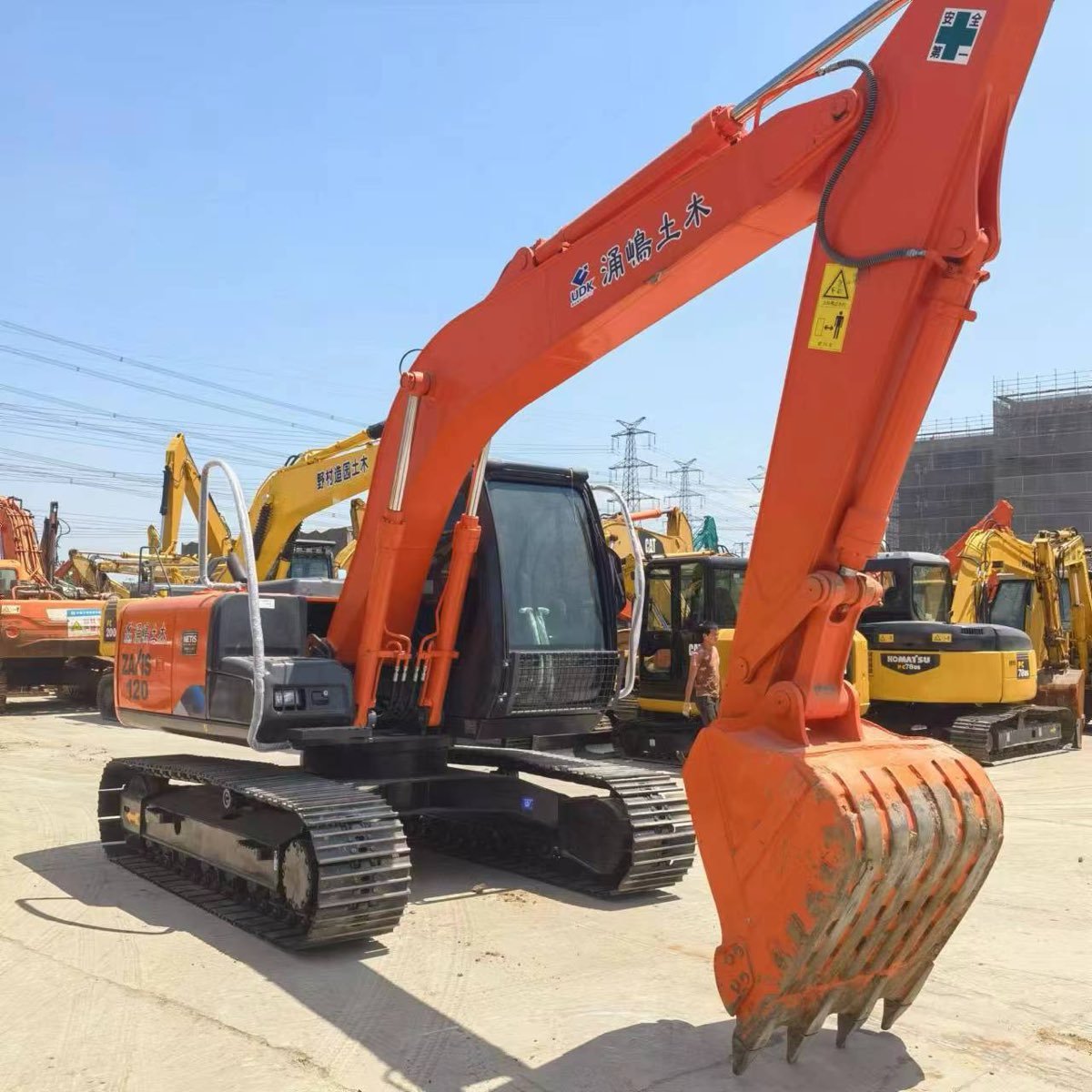 Used Hitachi ZX-120 Tracked Excavator