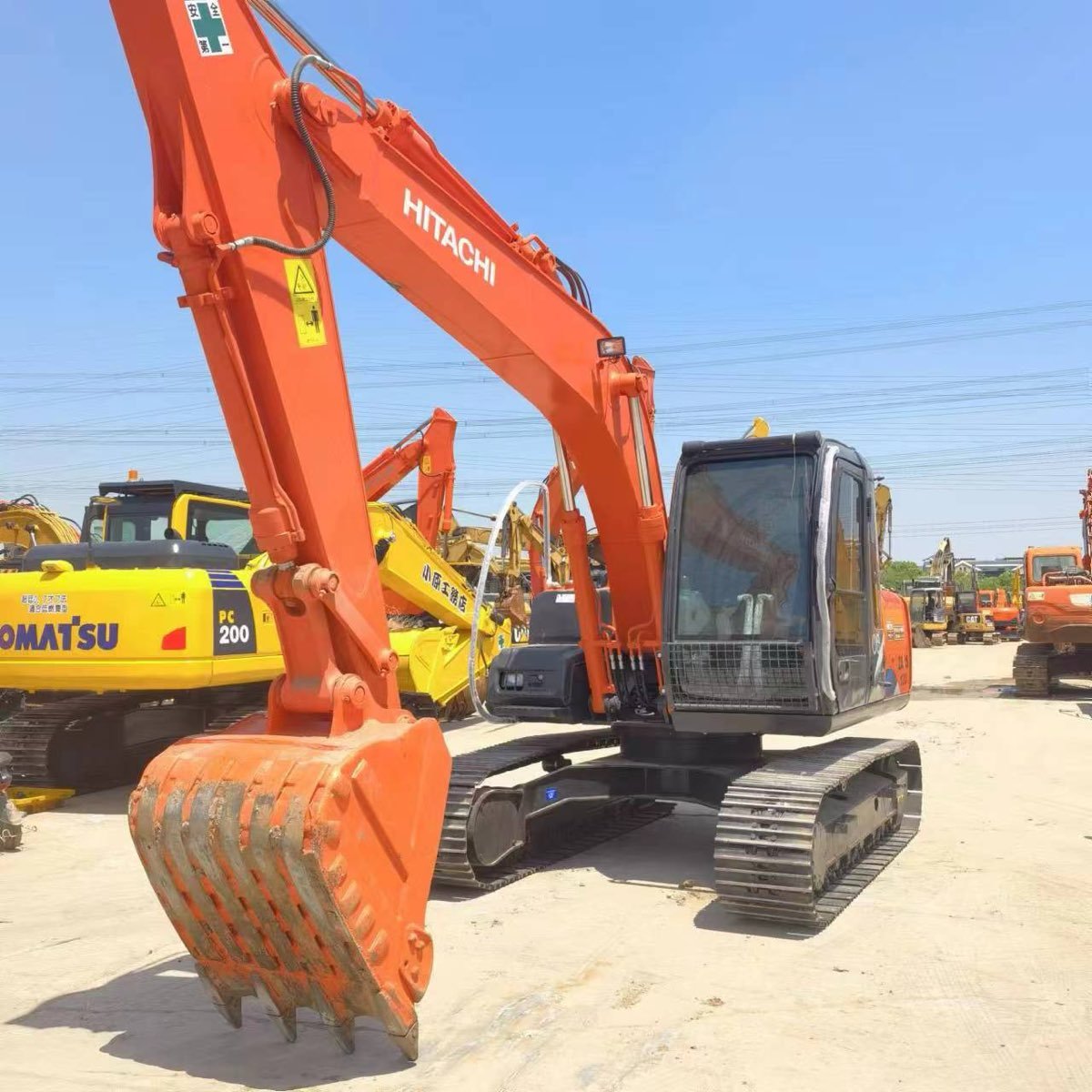 Used Hitachi ZX-120-tracked-excavator photo 2
