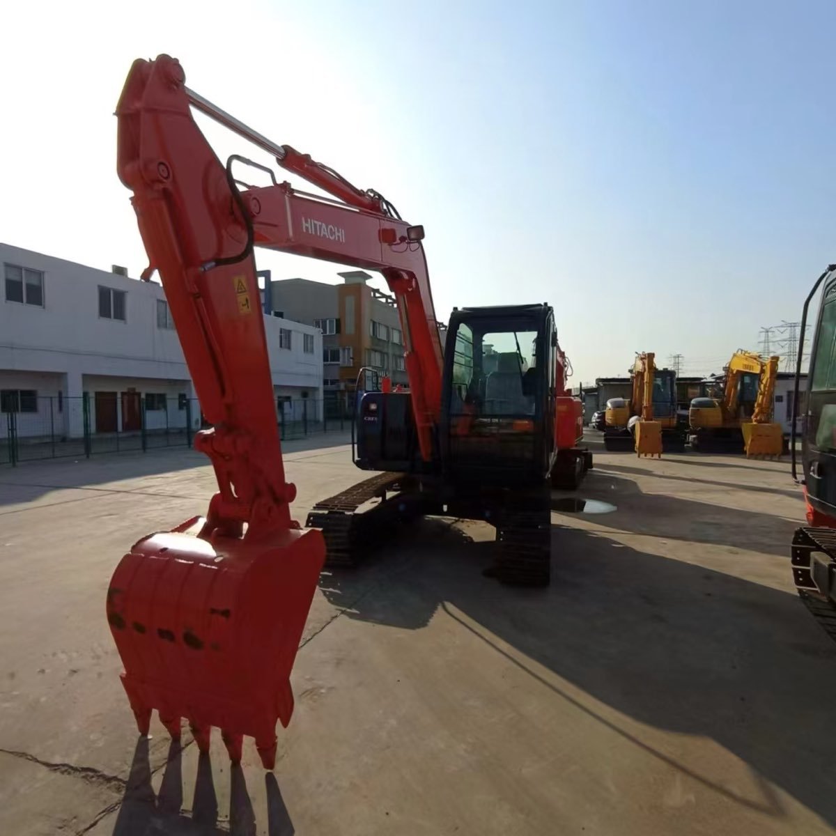Used Hitachi ZX-70-tracked-excavator photo 3