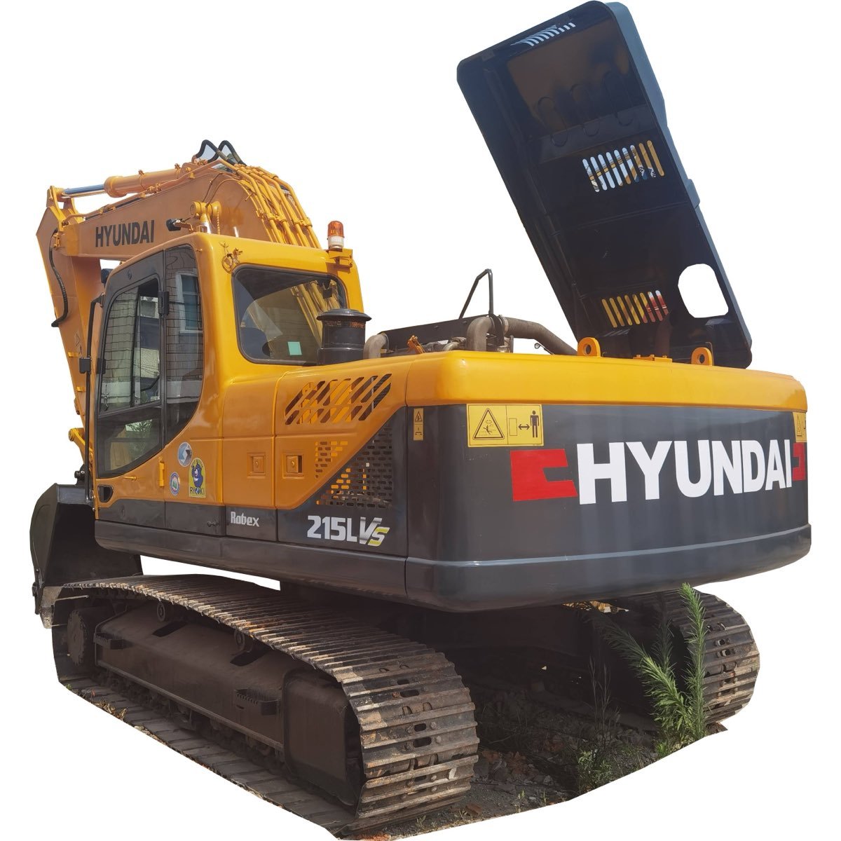 Used Hyundai Stock 215 Tracked Excavator photo 3