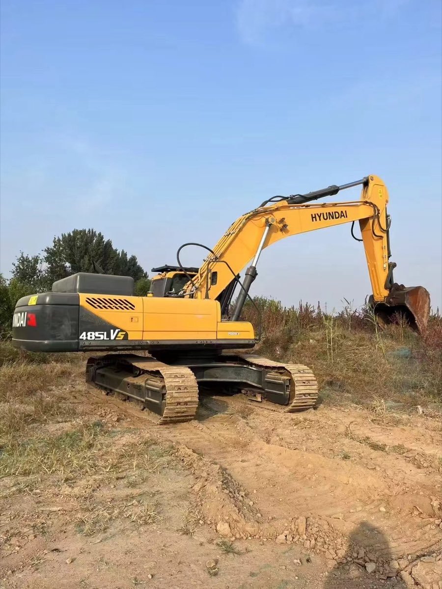 Used Hyundai Stock 485 Tracked Excavator photo 4
