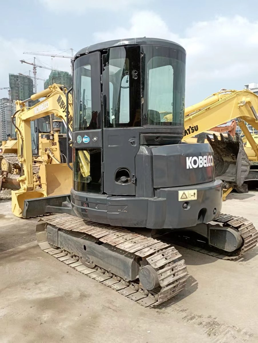 Used Kobelco SK55sr-5-tracked-excavator photo 3