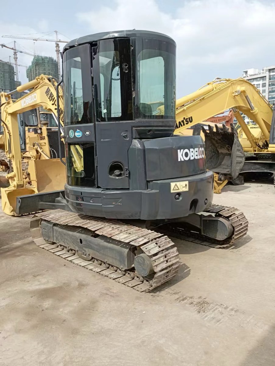 Used Kobelco SK55sr-5-tracked-excavator photo 4