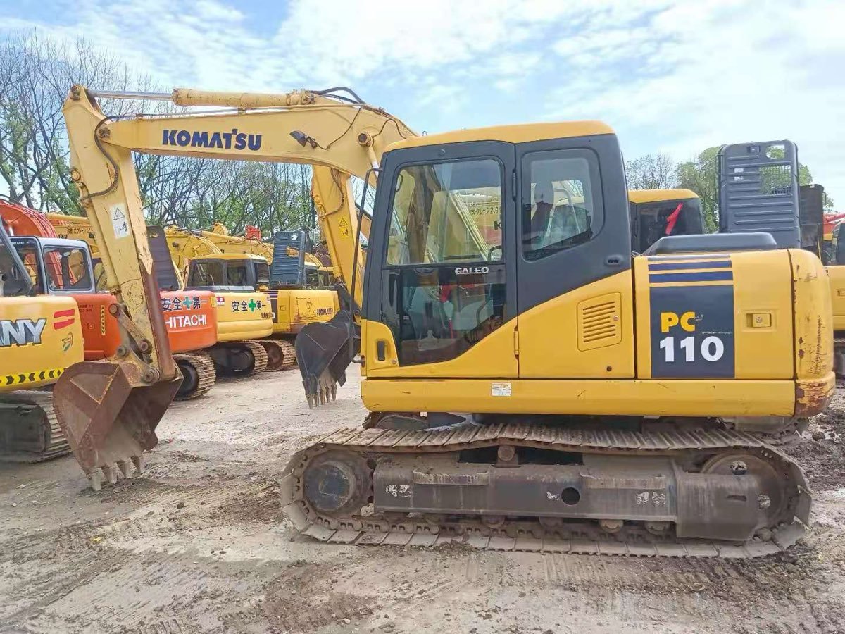 Used Komatsu PC-110-7 Tracked Excavator
