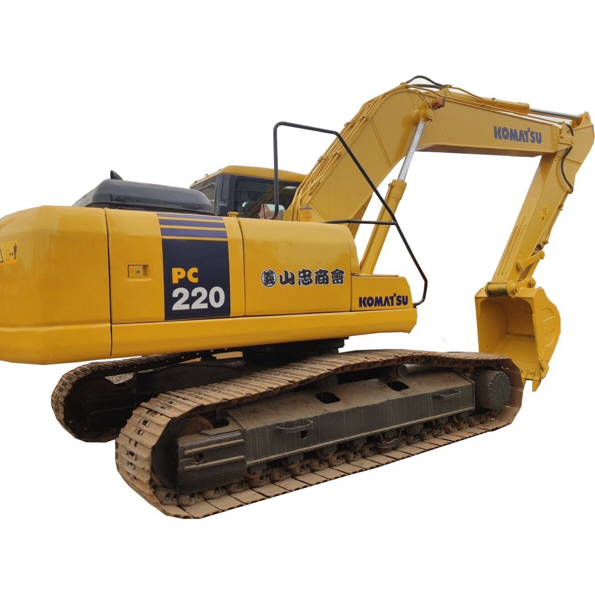 Used Komatsu PC-220-7-tracked-excavator photo 4