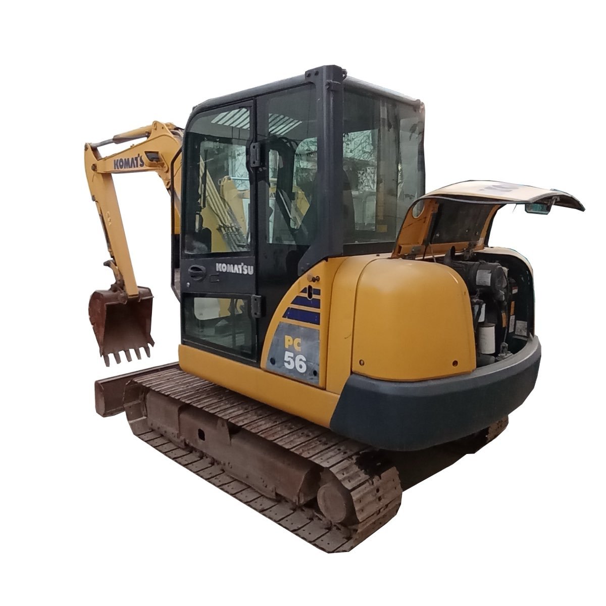 Used Komatsu PC-56-tracked-excavator photo 4