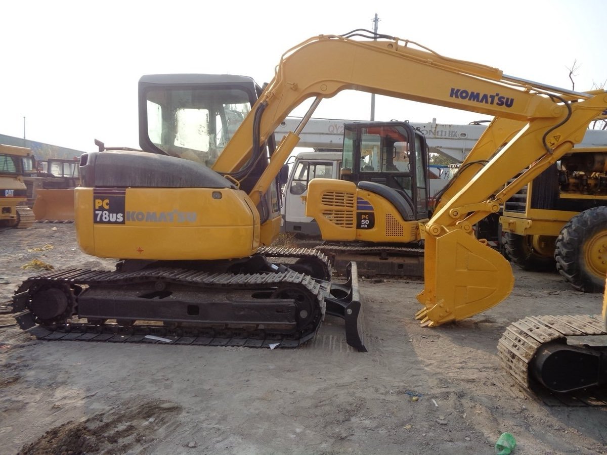 Used Komatsu PC-78-US-6NO Tracked Excavator