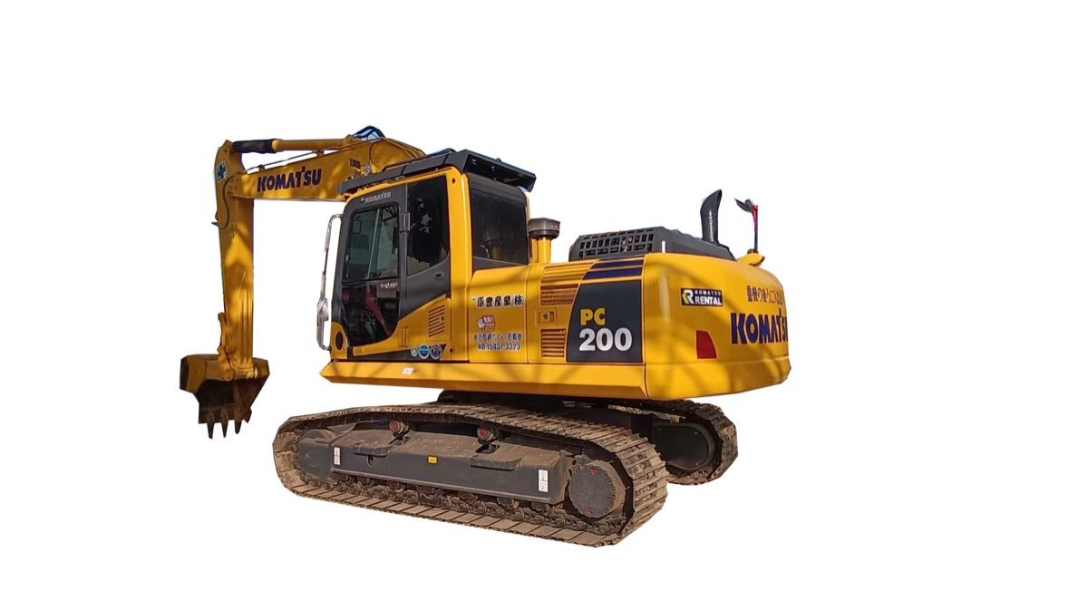 Used Komatsu PC200-8-tracked-excavator photo 4