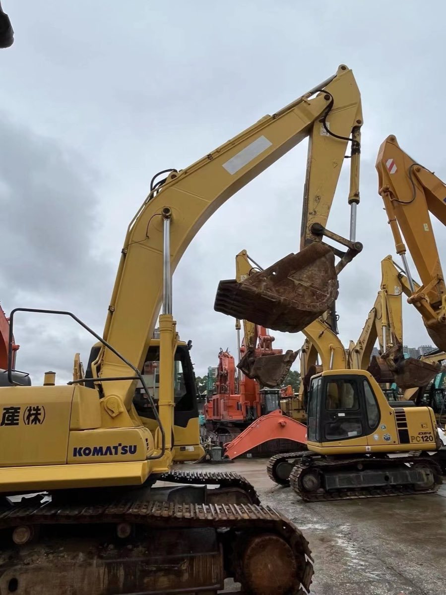 Used Komatsu PC350-7-tracked-excavator photo 3