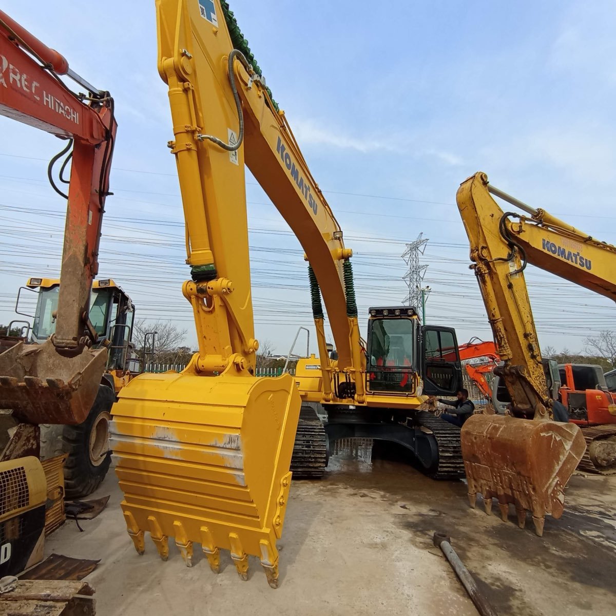Used Komatsu PC360-7 Tracked Excavator