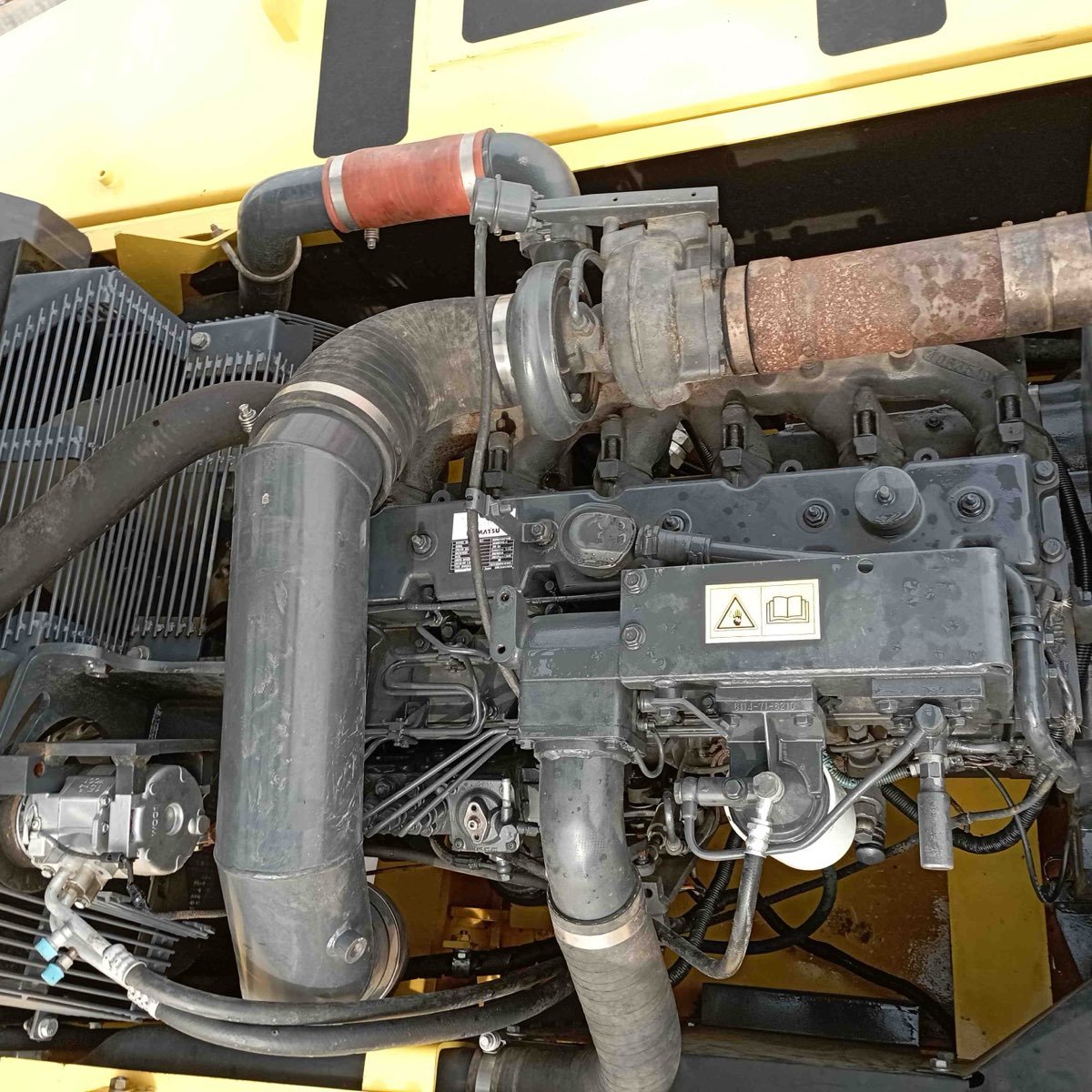 Used Komatsu PC360-7-tracked-excavator photo 2