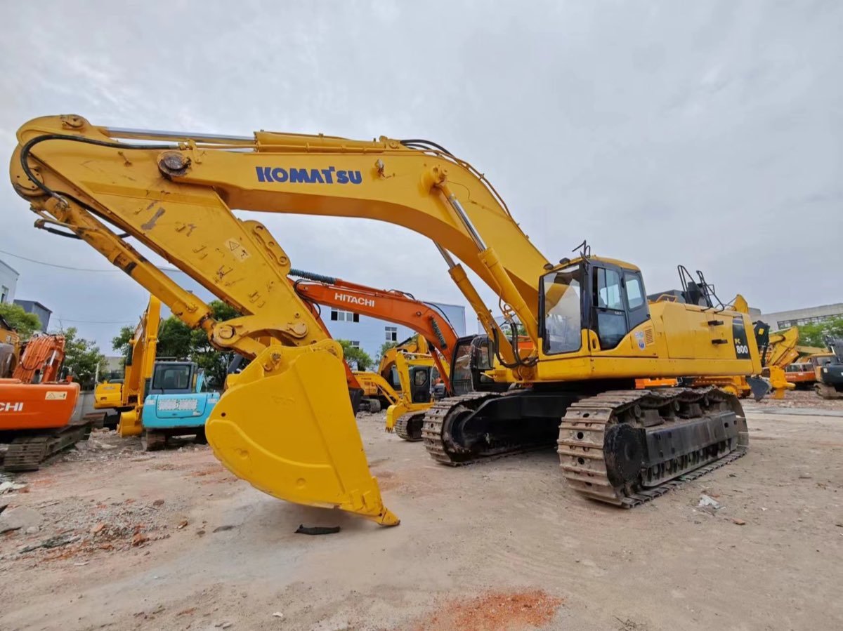 Used Komatsu PC800-7 Tracked Excavator