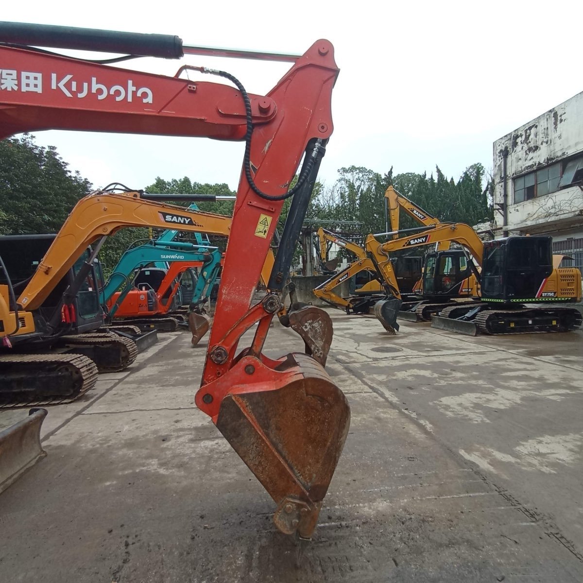 Used Kubota KX183-3 Tracked Excavator