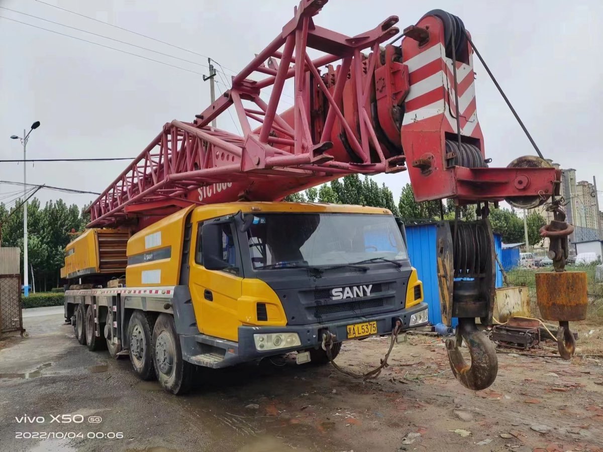 Used SANY STC1000 Truck Crane
