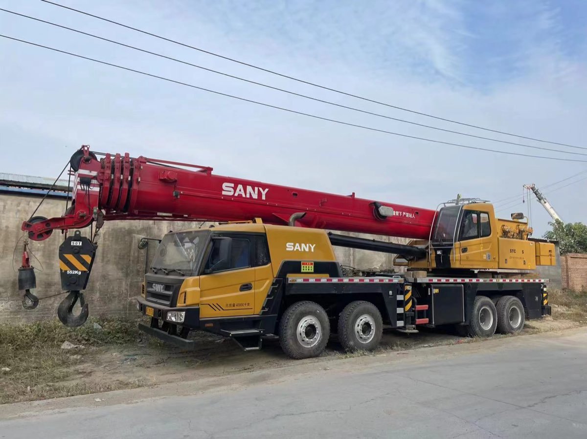Used SANY STC500E5 50tons Truck Crane
