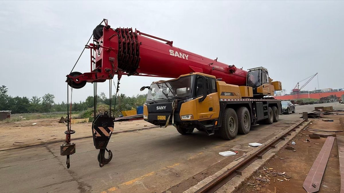 Used SANY STC800C6-8 All-Terrain Crane