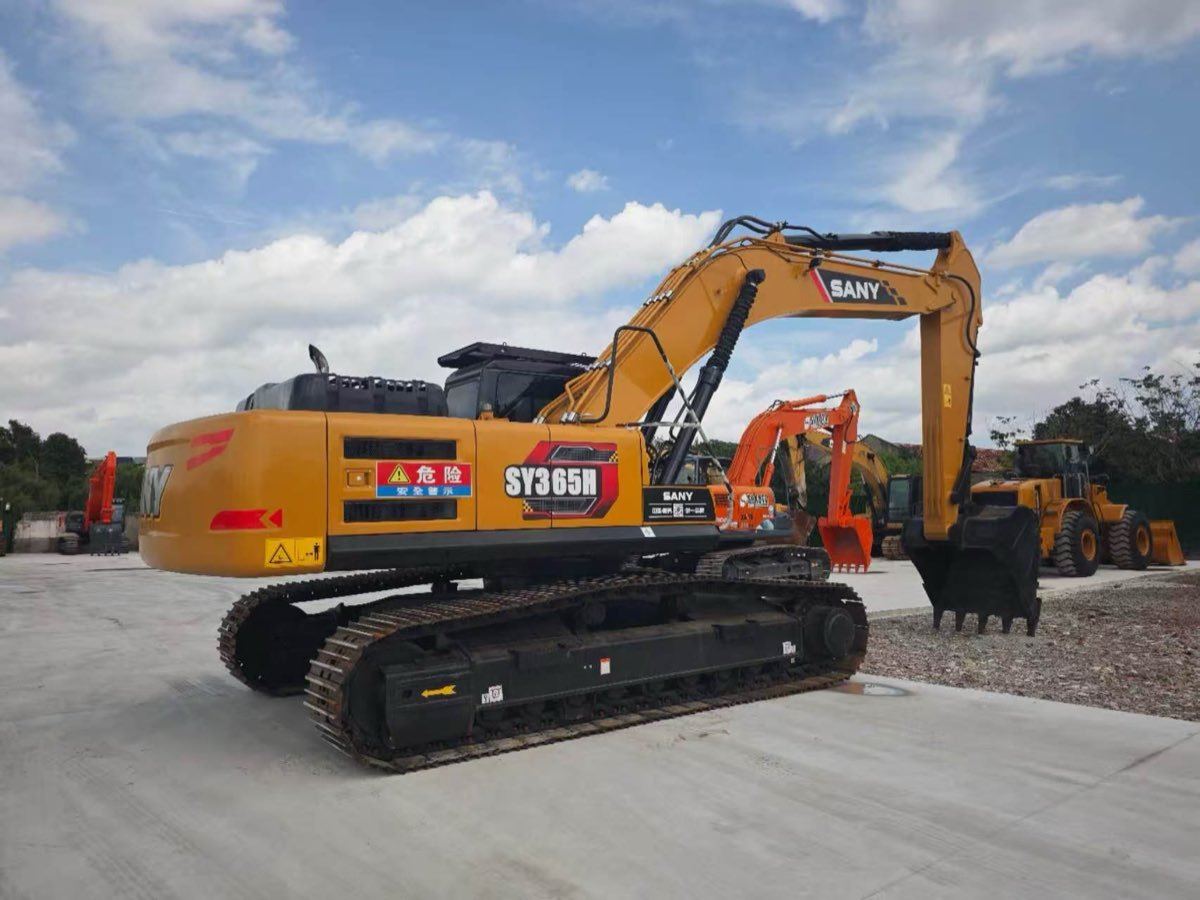 Used SANY SY365H Tracked Excavator Stock 97B machine photo
