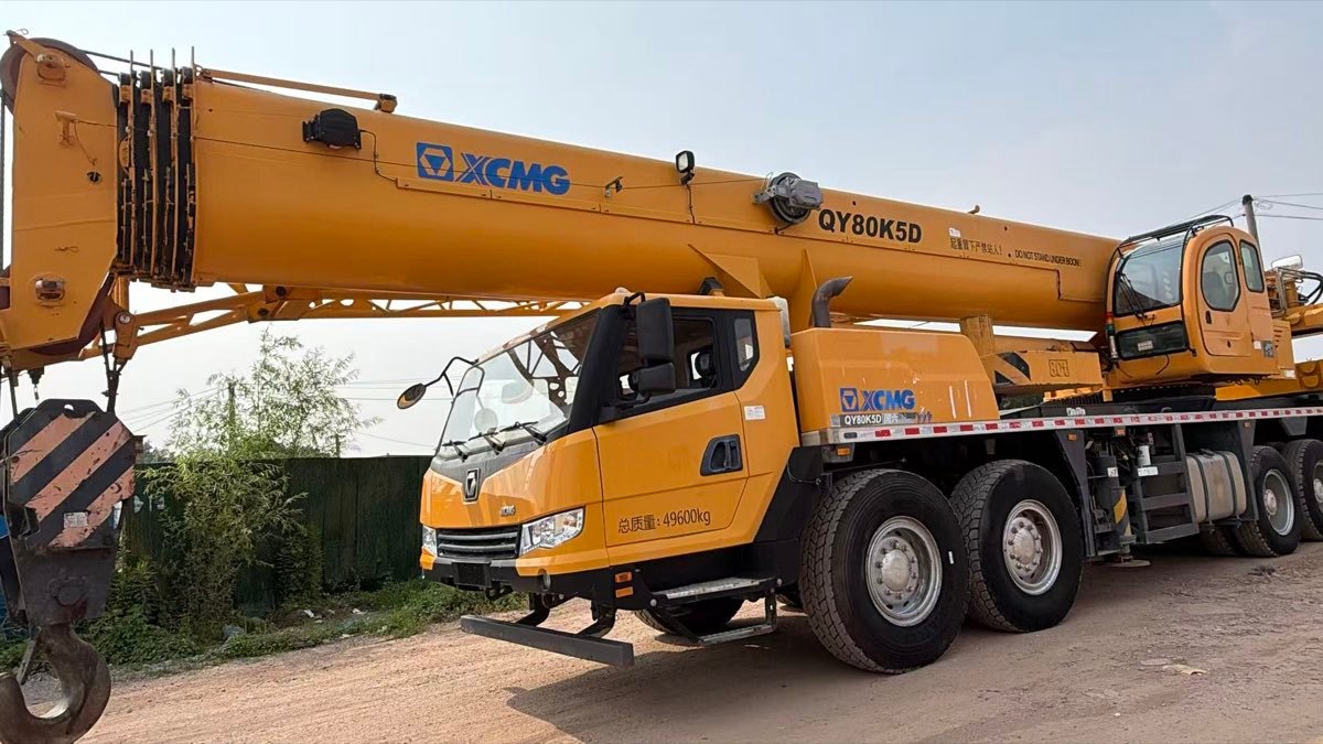 Used XCMG QY80K5D Truck Crane