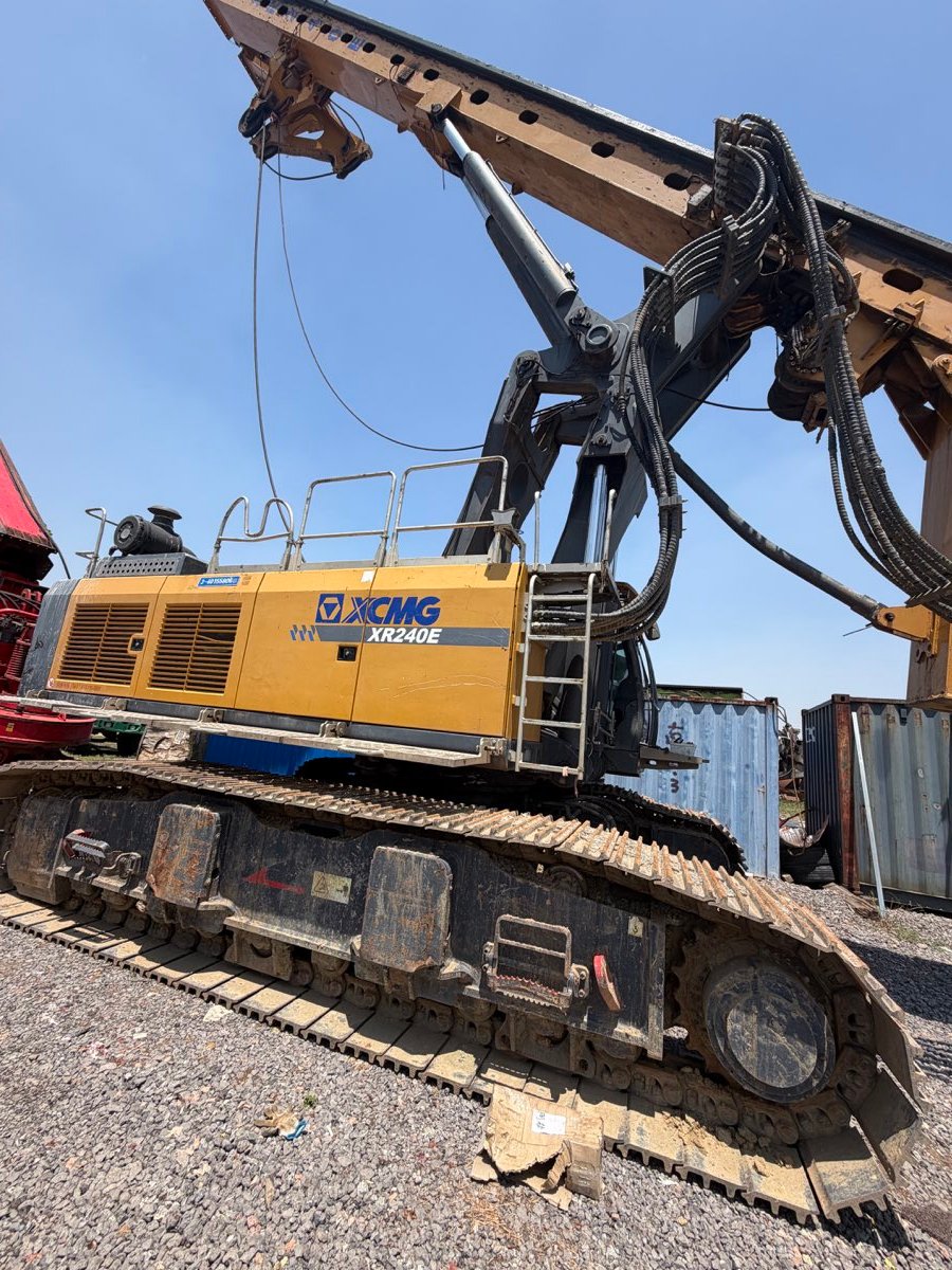 Used XCMG XR240E Rotary Drilling Rig