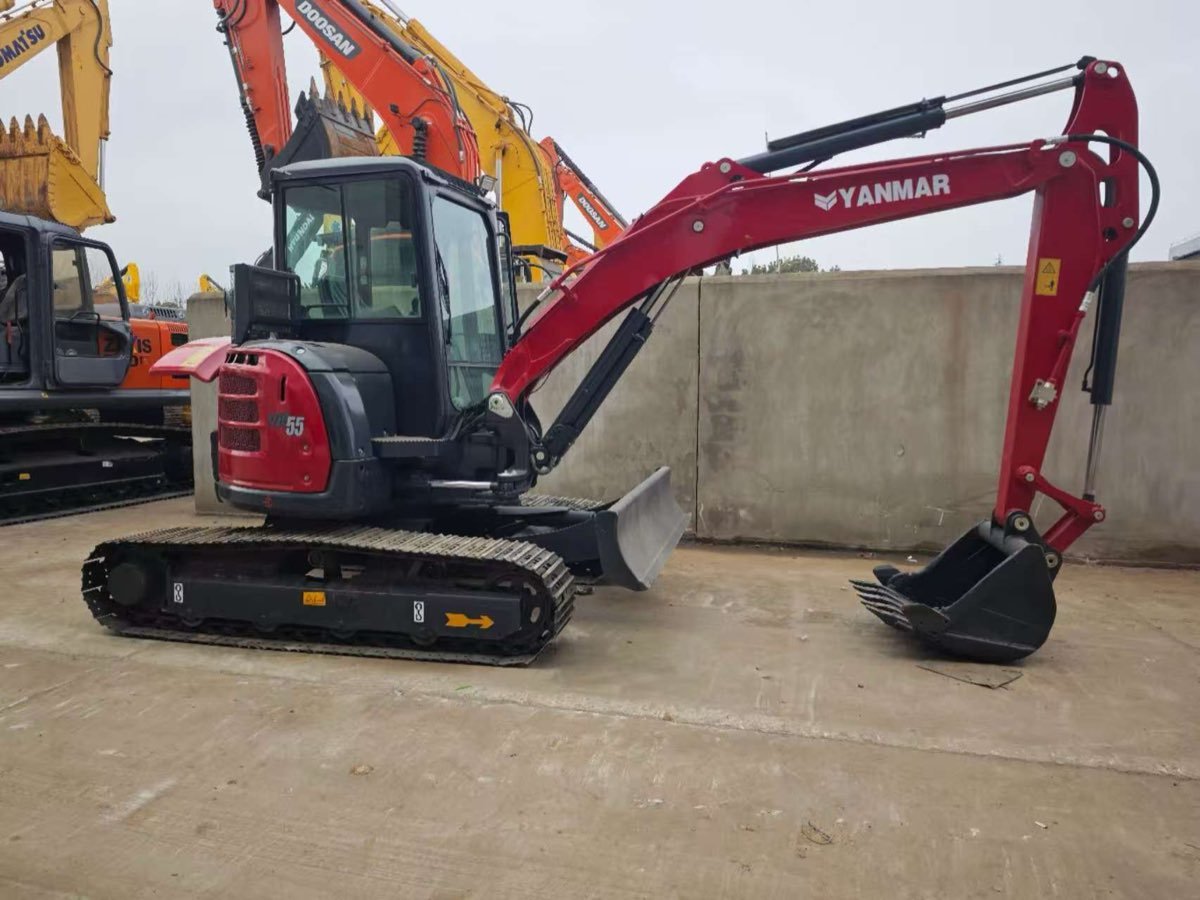 Used Yanmar 55 Tracked Excavator